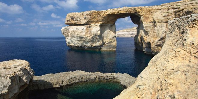 La Fenêtre d'Azur de Gozo à Malte
