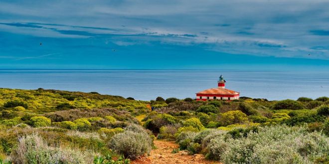 Il faro dell'isola di Giannutri, Arcipelago Toscano