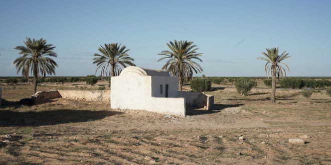 View of traditional house in Zarzis, Tunisia