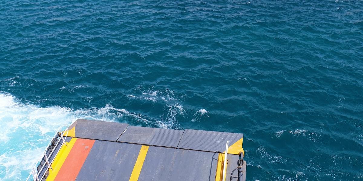 ferry route to Syros, sea, doorway, waves