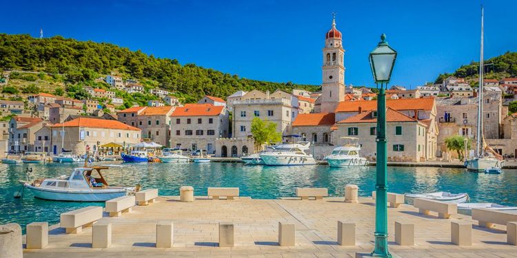 Ferry from Split to Bol (Brač)