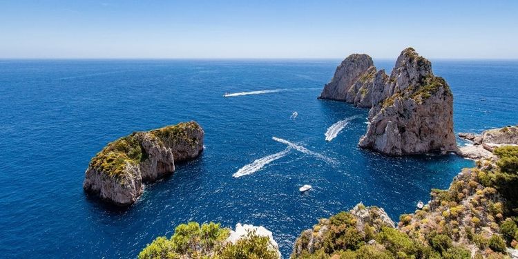 Rejs z Ischii na Capri