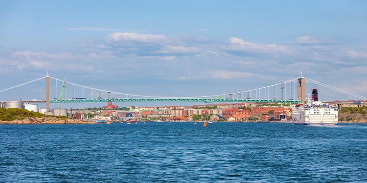Färja från Fredrikshamn till Göteborg