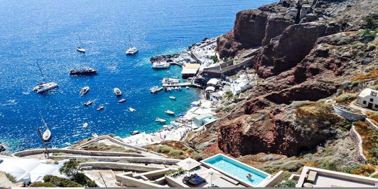 Fähre von Kreta (alle) nach Santorin