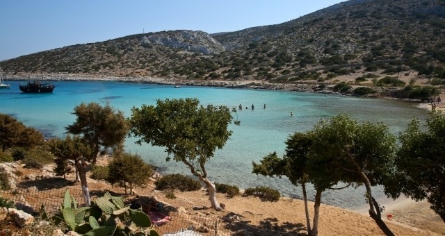 Katsadia beach in Leipsoi