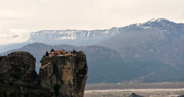 Monastery in Meteora, Thessaly