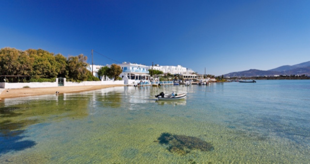 Small harbor in Antiparos