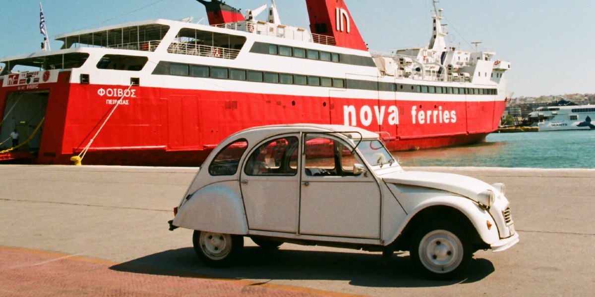 How to transfer an unaccompanied vehicle by ferry?