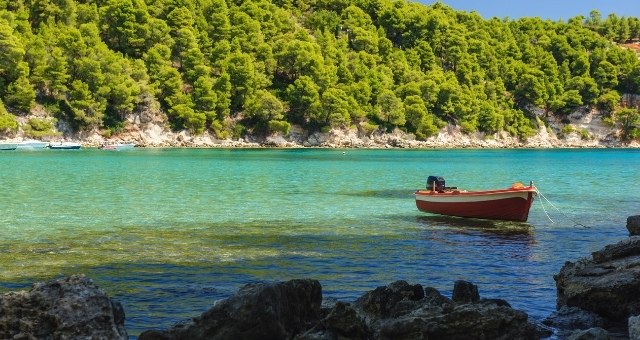 Milies beach in Alonissos