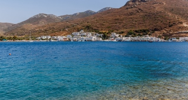 El mar azul de Amorgos