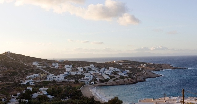 The small village of Stavros in Donousa, Small Cyclades, Greece