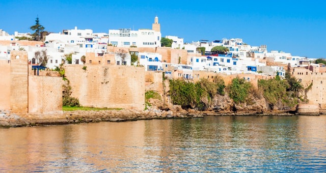 La Kasbah della fortezza di Udayas a Rabat, Marocco