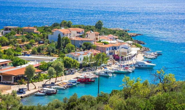 Small port in Alonissos