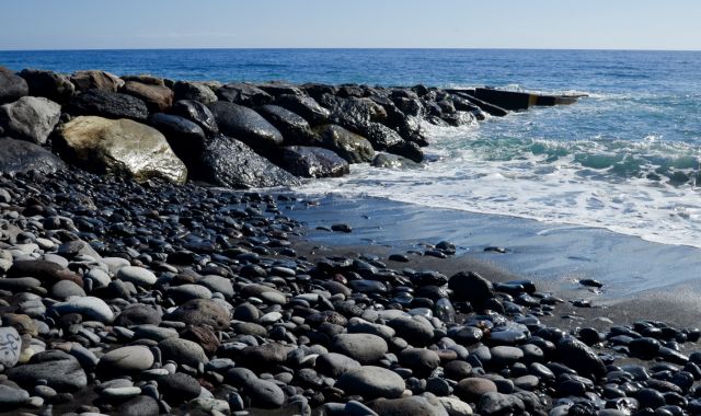 View of Santiago beach in La Gomera, Canary Islands, Spain
