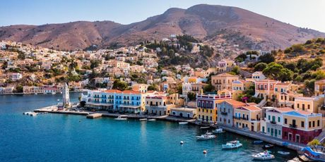 Where is it hottest in Greece in September?