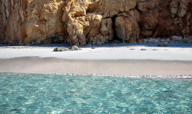 View of Playa de Binigaus in Menorca, Balearic Islands, Spain