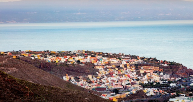 The town of San Sebastian de la Gomera, Canary Islands, Spain