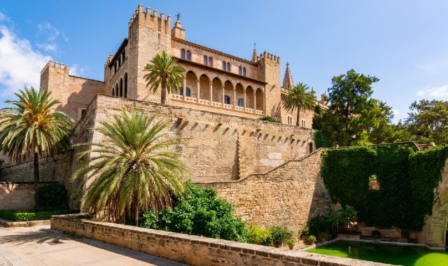 L'architettura gotica e moresca del Palazzo dell'Almudaina, Palma di Maiorca 