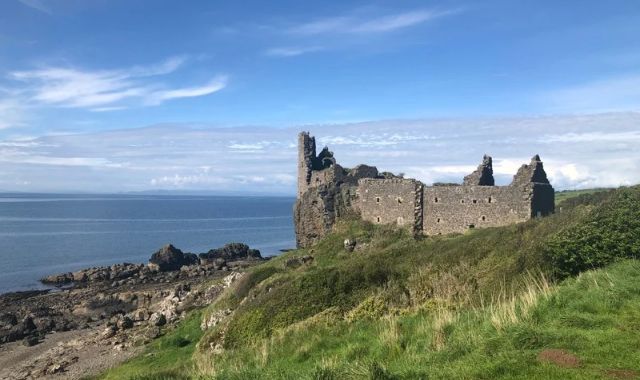 View of Castle Kennedy in Stranraer, Scotland, UK