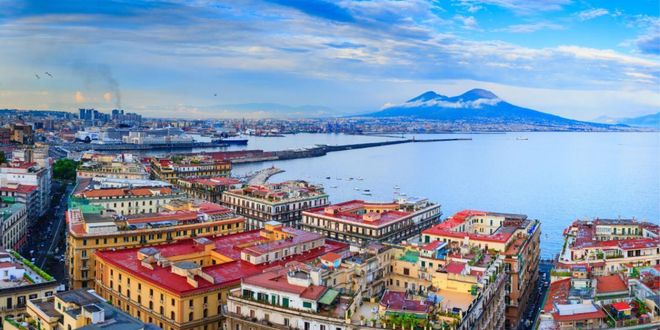 Panoramic view of the Gulf of Naples