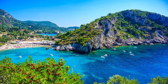 Beautiful islands near Corfu