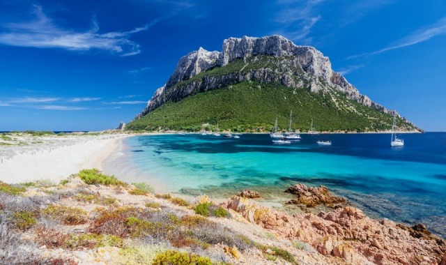 Die Insel Tavolara, Olbia, Sardinien