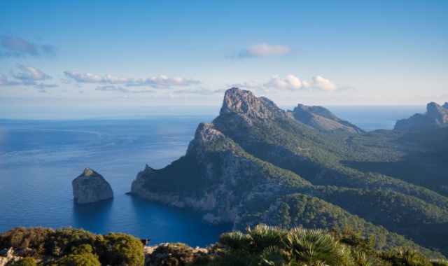 Der Aussichtspunkt Es Colomer im Norden Mallorcas
