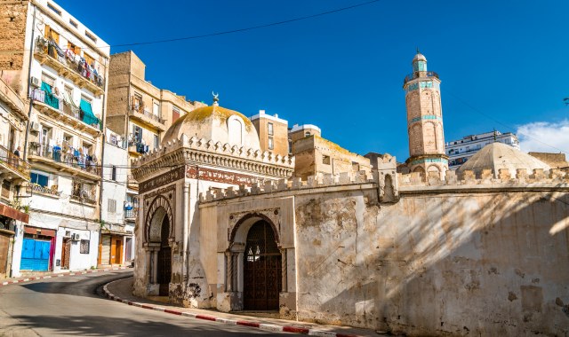 The Hassan Pasha Mosque in Oran, Algeria