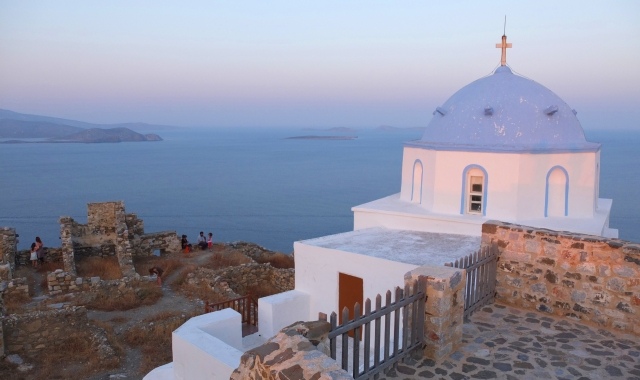 Une chapelle traditionnelle à Astypalée