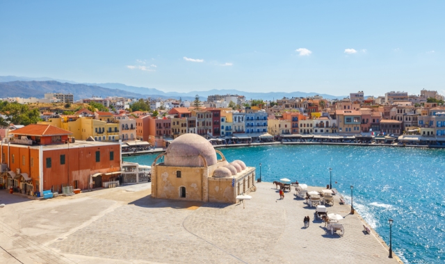 Le vieux port de La Canée