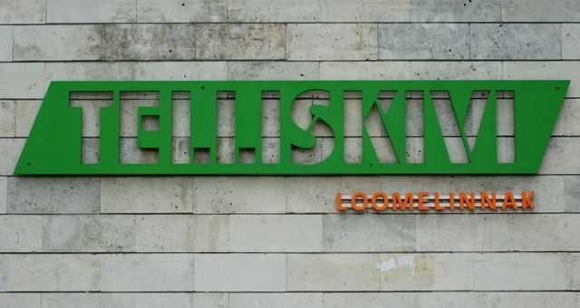 Street sign at the Telliskivi “Loomelinnak” (Creative City) in Tallinn