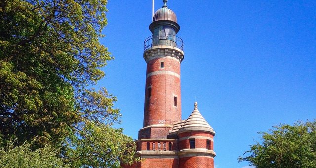 The Kiel-Holtenau Lighthouse of Kiel 