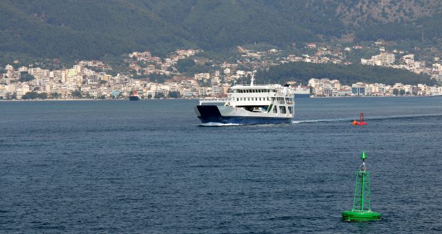 Il porto e la città di Igoumenitsa