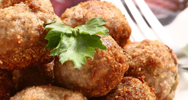 Favignana traditional tuna meatballs