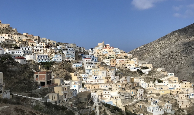 Il paesino di montagna di Olympos