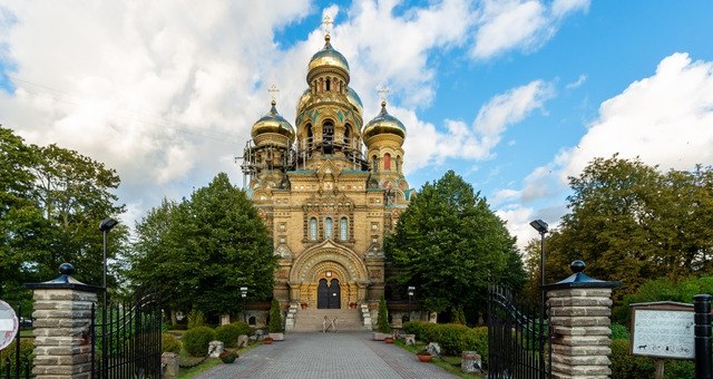 The Orthodox cathedral church of St.Nicholas in Liepāja