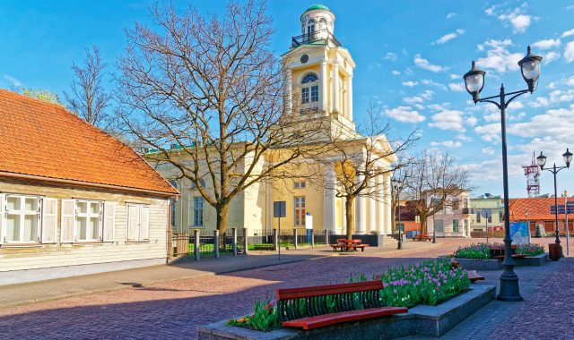 Church of Saint Nicholas in Ventspils, Latvia