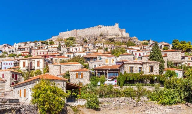 Fortezza medievale a Molyvos, Lesbo