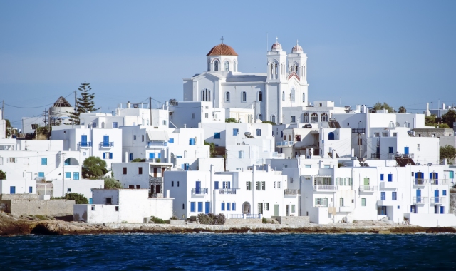 Die Ortschaft Naousa auf Paros