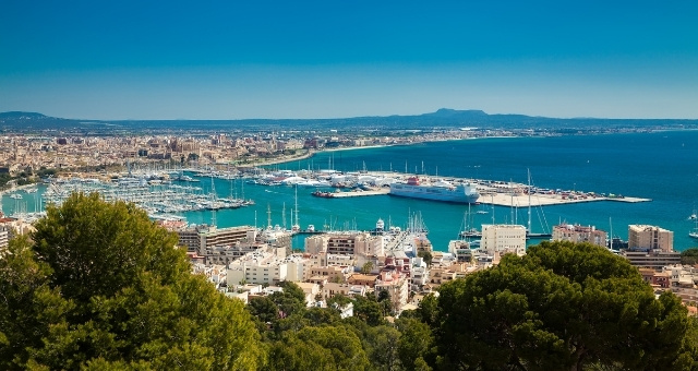 Der Hafen Palma de Mallorca