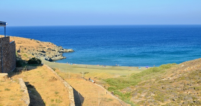 La spiaggia Pachia Ammos a Tino